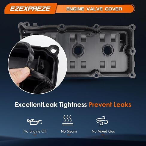 تغطي صمام محرك زوج Ezexpreze متوافقًا مع 2005-2019 Nissan Frontier 05-15 Xterra 05-12 Pathfinder NV1500 2500 3500 4.0L V6 استبدال 13264-EA210 13264-EA200 in Kuwait
