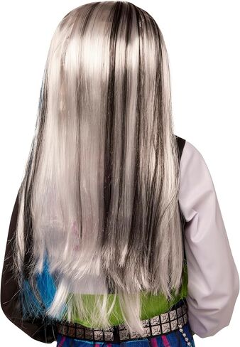 Inspirit Designs Monster High Kids Frankie Stein Wig | مرخص رسميا | زي Cosplay | مجموعة مجموعة متعددة الألوان in Kuwait