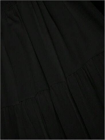 Soly Hux Women's High Pherened Summer Boho A Line Tier Maxi Skirt Flowy Long Chofl in Kuwait