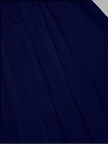 Soly Hux Women's High Pherened Summer Boho A Line Tier Maxi Skirt Flowy Long Chofl in Kuwait