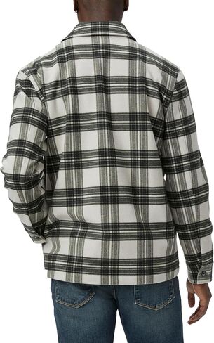 PAIGE Men's Rangel Plaid Fleece Lined Jacket in Saudi Arabia