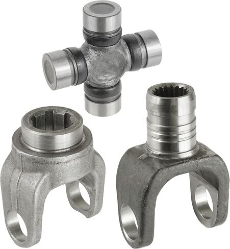 Caltric Rear Drive Shaft Yoke Propeller with U-Joint Compatible with Yamaha Big Bear 400 YFM400 4X4 2007 2008 2009 in Saudi Arabia
