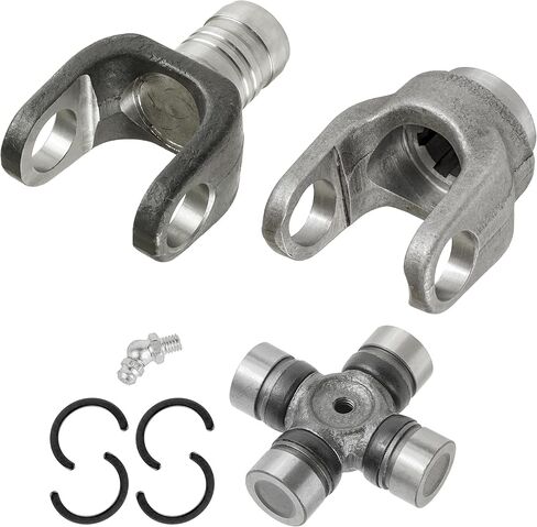 Caltric Rear Drive Shaft Yoke Propeller with U-Joint Compatible with Yamaha Big Bear 400 YFM400 4X4 2007 2008 2009 in Saudi Arabia