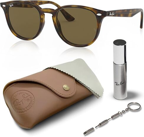 Ray-Ban RB4259 Phantos Shaped Sunglasses for Men & Women with Official RAYBAN Eyewear Kit in Saudi Arabia
