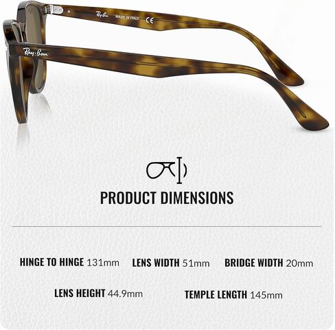 Ray-Ban RB4259 Phantos Shaped Sunglasses for Men & Women with Official RAYBAN Eyewear Kit in Saudi Arabia