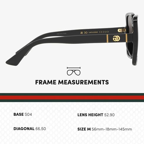 Gucci GG0632SA Designer Sunglasse مع مجموعة متميزة من الطبقات - مثال على الرفاهية والأناقة in Saudi Arabia