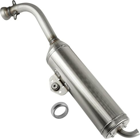 Caltric Muffler And Gasket Compatible with Yamaha Kodiak 700 YFM700 Hunter 4x4 EPS 2016-2023 in Saudi Arabia