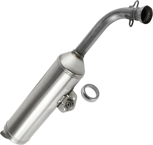 Caltric Muffler And Gasket Compatible with Yamaha Kodiak 700 YFM700 Hunter 4x4 EPS 2016-2023 in Saudi Arabia