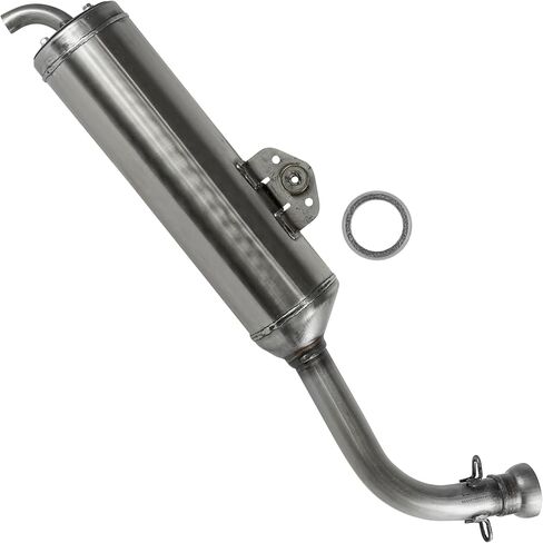 Caltric Muffler And Gasket Compatible with Yamaha Kodiak 700 YFM700 Hunter 4x4 EPS 2016-2023 in Saudi Arabia