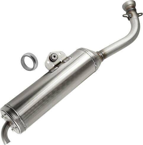 Caltric Muffler And Gasket Compatible with Yamaha Kodiak 700 YFM700 Hunter 4x4 EPS 2016-2023 in Saudi Arabia
