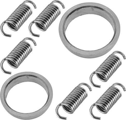 Caltric Muffler Gaskets & Springs Kit Compatible with Arctic Cat Wildcat 700 1992-1996 in Saudi Arabia
