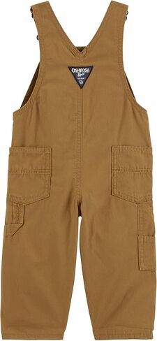 OshKosh B'Gosh Boy World's Best Overalls, Khaki, 3T in Saudi Arabia