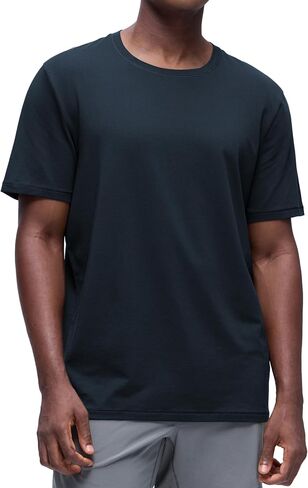 CRZ Yoga Mens Cotton-Slend Short Sleeve Tops Tops Moisture Wicking Wickout Athletic Lightweight Love T-Shirt T-Shirt in Saudi Arabia