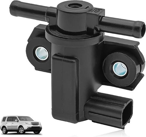 Vapor Canister Purge Solenoid Valve, Compatible with Accord 3.0L V6 2004-2007, Pilot 3.5L V6 2005-2008, Odyssey 3.5L V6 2005-2010, Ridgeline 3.5L V6 2006-2008, Replace OE #911-233, 12581985 in Saudi Arabia