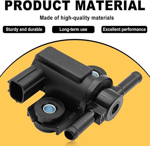 Vapor Canister Purge Solenoid Valve, Compatible with Accord 3.0L V6 2004-2007, Pilot 3.5L V6 2005-2008, Odyssey 3.5L V6 2005-2010, Ridgeline 3.5L V6 2006-2008, Replace OE #911-233, 12581985 in Saudi Arabia