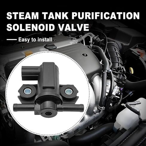Vapor Canister Purge Solenoid Valve, Compatible with Accord 3.0L V6 2004-2007, Pilot 3.5L V6 2005-2008, Odyssey 3.5L V6 2005-2010, Ridgeline 3.5L V6 2006-2008, Replace OE #911-233, 12581985 in Saudi Arabia