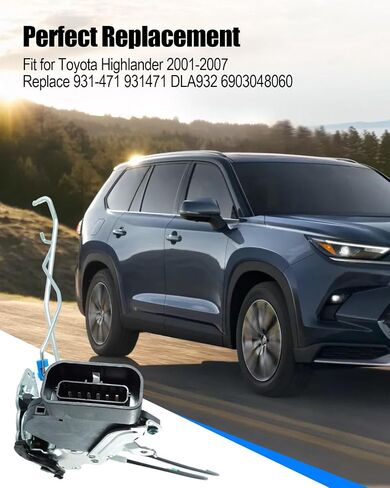 محرك قفل الباب محرك السائق اليسرى ملائمة ل Toyota Highlander 2001-2007 ، استبدل 6904048060 931-470 931470 DLA772 in Saudi Arabia