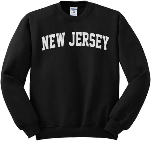 Teesandtankyou New Jersey College Style Sweatshirt للجنسين in Saudi Arabia