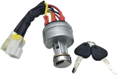 متوافق مع EC EC55 60 140 200 210 290 360 380IGNITIONITION SWITCH ELECTRIC EXCAVATOR Accustories Digger Digging Machinery Parts (EC55 60 140 200) in Kuwait