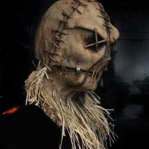 Halloween Scary Mask, Creepy Scary Burlap Sack Masks Cosplay Party Headgear for Adult Men Women（Type A） in Saudi Arabia