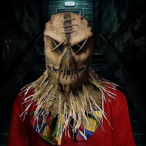 Halloween Scary Mask, Creepy Scary Burlap Sack Masks Cosplay Party Headgear for Adult Men Women（Type A） in Saudi Arabia