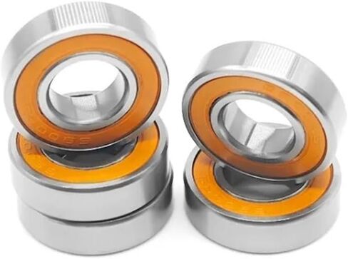 10PCS 6900RS 10x22x6 mm Bearing ABEC-7 Electric RC Car Truck 6900 RS 2RS Ball Bearings 6900-2RS Orange Sealed in Saudi Arabia