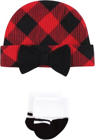 Hudson Baby Unisex Thermal Preemie Layette Set 4pc Long Sleeve Outfit in Kuwait