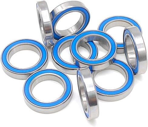 10PCS 6803RS 17x26x5 mm Bearing ABEC-3 Electric RC Car Truck 6803 RS 2RS Ball Bearings 6803-2RS Blue Sealed in Saudi Arabia