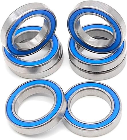 10PCS 6803RS 17x26x5 mm Bearing ABEC-3 Electric RC Car Truck 6803 RS 2RS Ball Bearings 6803-2RS Blue Sealed in Saudi Arabia