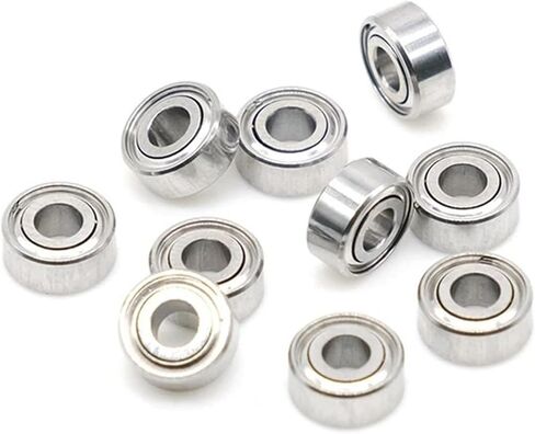 10pcs 682zz 2x5x2.3 mm أخدود أعماق محامل كروم مادة الصلب مقاومة عالية التآكل لنماذج الطائرات ومحركات الألعاب in Saudi Arabia