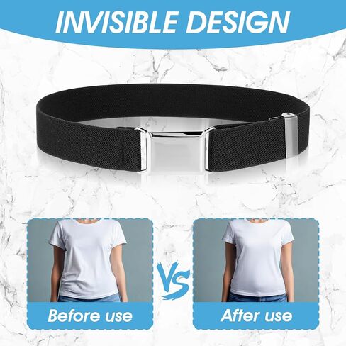 Bremorou Toddler Boy Belt مجموعة حزام تمدد مرن قابل للتعديل مع مربع مربعة مربعة للأولاد فتاة الأطفال بنطلون جينز موحد (أسود ، رمادي فضية ، قهوة) in Saudi Arabia