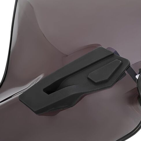 Kuafu 22 بوصة قفل وركوب الزجاج الأمامي متوافق مع 2015-2023 Polaris Sportsman Touring XP 1000 450 570 850 SP EPS Premium Mid View Windscreen - Smoke in Saudi Arabia