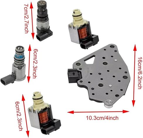 4T65E Transmission Solenoid Kit Shift/Tcc/Epc Solenoid Compatible With 2000 2001 2002 Buick Century in Saudi Arabia