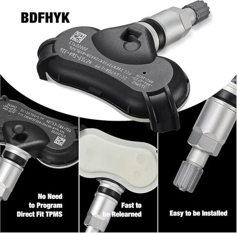 BDFHYK TPMS Sensor Compatible with Acura MDX RL TL, Honda Odyssey Pilot Ridgeline 315Mhz Programmed Tire Pressure Monitoring Sensor Replaces# 06421-S3V-A04, 06421S3VA04 in Saudi Arabia