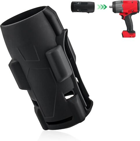 49-16-2967 Mid-Torque Protective Boot for M18 Fuel 1/2" Impact Wrench Protective Boot for Milwaukee M18 Fuel 2967-20 2967-21B 2967-21F 2967-22 Wrench Black Assembly Accessories in Saudi Arabia