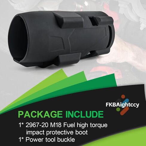 49-16-2967 Mid-Torque Protective Boot for M18 Fuel 1/2" Impact Wrench Protective Boot for Milwaukee M18 Fuel 2967-20 2967-21B 2967-21F 2967-22 Wrench Black Assembly Accessories in Saudi Arabia