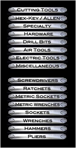 Harley-Davidson Magnetix Toolbox Magnets ، 16 Pack CG47000 in Saudi Arabia