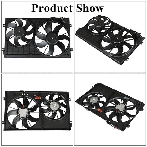 Radiator Fan Replacement for VW3120100 1K0959455DH Replacement for 2010 Base/Trendline, 2006-2007 Rabbit in Saudi Arabia