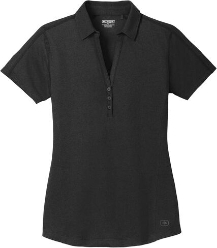 OGIO Women's Onyx Polo | رطوبة الفتل بولو للنساء ، قميص قصير الأكمام من أجل العمل والغولف in Saudi Arabia