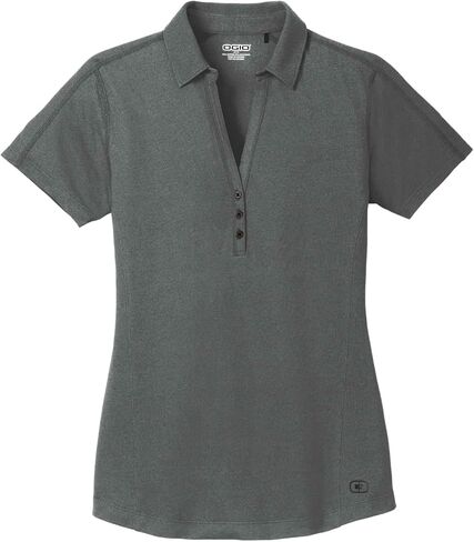 OGIO Women's Onyx Polo | رطوبة الفتل بولو للنساء ، قميص قصير الأكمام من أجل العمل والغولف in Kuwait