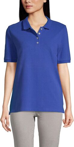 نهاية LANDS 'Women's Banded Short Sleeve Mesh Polo in Saudi Arabia