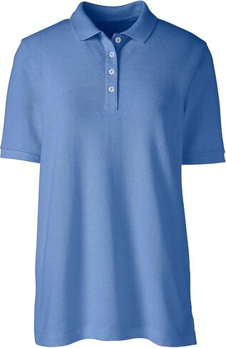 نهاية LANDS 'Women's Banded Short Sleeve Mesh Polo in Kuwait