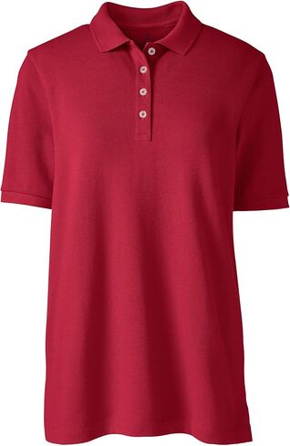 نهاية LANDS 'Women's Banded Short Sleeve Mesh Polo in Kuwait
