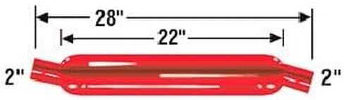 Cherry Bomb 87016 Glasspack كاتم الصوت in Kuwait