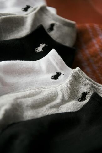 POLO RALPH LAUREN womens Performance Cotton Low Cut Socks - 6 Pair Pack - Breathable Mesh & Sport Cushioning in Saudi Arabia
