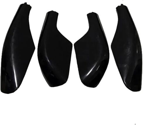 متوافق مع Toyota Land Cruiser LC100 FJ100 1998-2001 2002 2003 2004 2005 2006 2007 Rail Rails Cover End Cover Replacement 4pcs in Kuwait