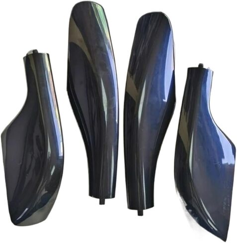 متوافق مع Toyota Land Cruiser LC100 FJ100 1998-2001 2002 2003 2004 2005 2006 2007 Rail Rails Cover End Cover Replacement 4pcs in Kuwait