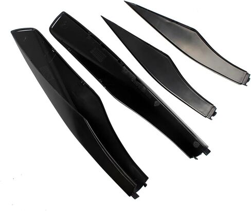 4pcs OEM 63493-0E010 سقف رف الجانبي غطاء الغطاء الغطاء للركاب الخلفي متوافق مع لكزس RX350 RX400H RX330 2003-2009 in Saudi Arabia