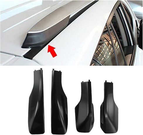 رف سقف السقف السقف ABS ABS COVER END ABSORIES EXTROSES متوافقة مع تويوتا متوافقة مع RAV4 2001-2006 in Saudi Arabia