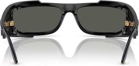 Versace Man Sunglasses White Frame, Dark Grey Lenses, 67MM in Saudi Arabia